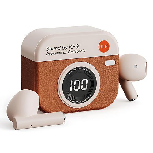 GtyGo Wireless Headphones Bluetooth 5.4 Earphones Sport Earbuds Headset LED Display orange Camera shape Item | Buy GtyGo Wireless Headphones Bluetooth 5.4 Earphones Sport Earbuds Headset LED Display orange Camera shape | SPOP Enterprise Global